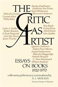 The Critic as Artist