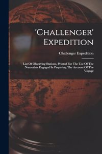 'challenger' Expedition