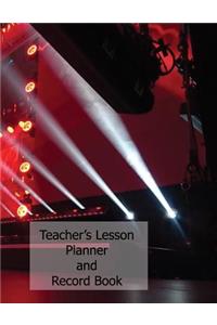 Teacher's Lesson Planner and Record Book