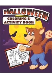 Halloween Coloring & Activity Book