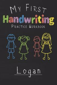 My first Handwriting Practice Workbook Logan