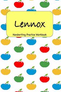 Lennox - Handwriting Practice Workbook