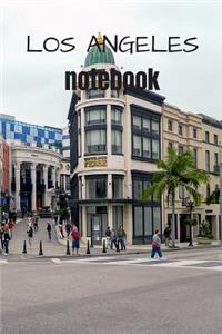 Los Angeles Notebook: A cool Los Angeles Photo Cover Notebook - Journal - Planner - Diary - Travel Notebook - 6x9 - 120 Pages - Wide Ruled Line Paper