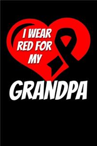 I Wear Red For My Grandpa