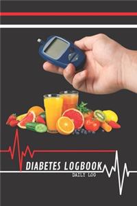 Diabetes Logbook - Daily Log - 120 Pages 6x9