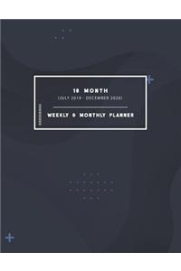 18 Month Weekly & Monthly Planner