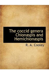 The Coccid Genera Chionaspis and Hemichionaspis