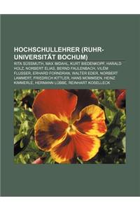 Hochschullehrer (Ruhr-Universit T Bochum)