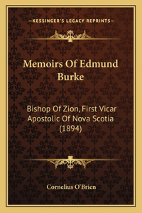 Memoirs Of Edmund Burke
