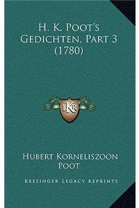 H. K. Poot's Gedichten, Part 3 (1780)