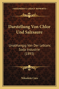 Darstellung Von Chlor Und Salzsaure