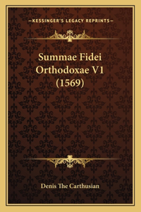 Summae Fidei Orthodoxae V1 (1569)