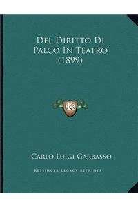 Del Diritto Di Palco In Teatro (1899)