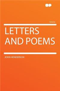 Letters and Poems