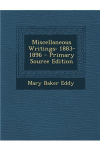 Miscellaneous Writings