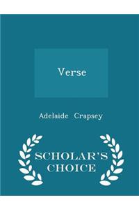 Verse - Scholar's Choice Edition