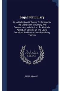 Legal Formulary