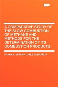 A Comparative Study of the Slow Combustion of Methane and Methods for the Determination of Its Combustion Products