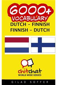6000+ Dutch - Finnish Finnish - Dutch Vocabulary