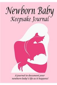 Newborn Baby Keepsake Journal