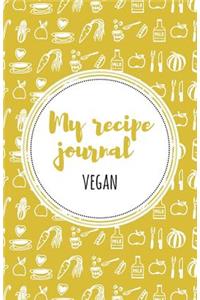 My Recipe Journal (Vegan)