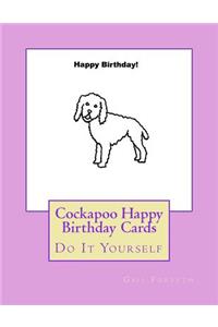Cockapoo Happy Birthday Cards