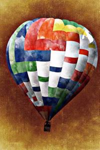 Drawing of a Hot Air Balloon 4