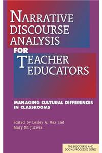 Narrative Discourse Analysis for Teacher Educators