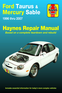 Ford Taurus & Mercury Sable 1996 Thru 2007 Haynes Repair Manual