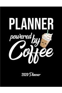Planner Powered By Coffee 2020 Planner