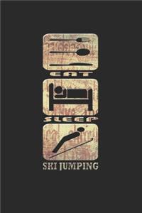 Skispringen Notizbuch