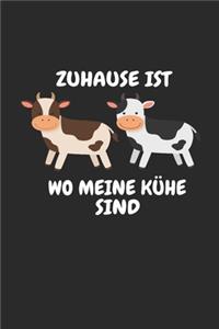Zuhause ist wo meine Kühe Sind