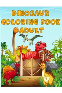 Dinosaur Coloring Book Adult