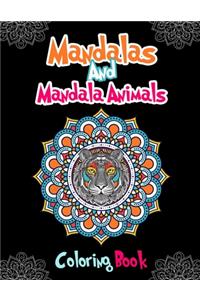 Mandalas And Mandala Animals Coloring Book