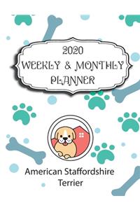 2020 American Staffordshire Terrier Planner