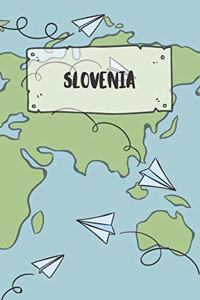 Slovenia: Ruled Travel Diary Notebook or Journey Journal - Lined Trip Pocketbook for Men and Women with Lines