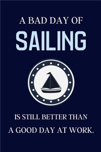 A bad day of Sailing is still better than a good day at work.