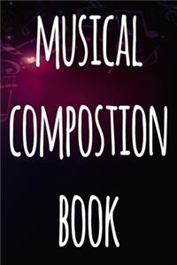 Musical Composition Book