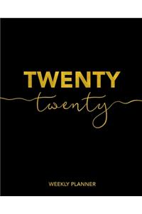 Twenty Twenty Weekly Planner