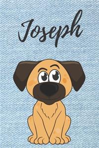 Personalisiertes Notizbuch - Hunde Joseph
