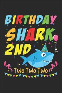 Birthday Shark 2nd two two two