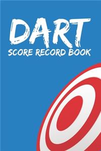 Dart Score Record Book