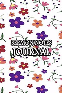 Sermon Notes Journal