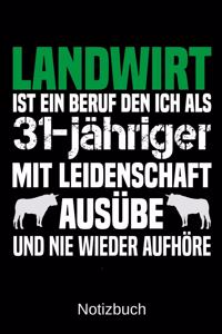 Landwirt ist ein Beruf den ich als 31-jähriger mit Leidenschaft ausübe und nie wieder aufhöre