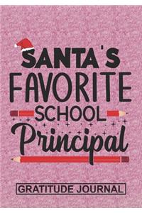 Santa's Favorite School Principal - Gratitude Journal