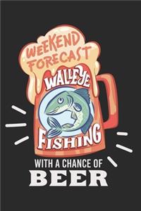 Angler Fangbuch / Langfristig bessere Angelerfolge / Weekend Forecast Walleye Fishing With A Chance Of Beer