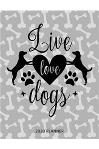 Live Love Dogs 2020 Planner