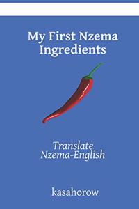 My First Nzema Ingredients
