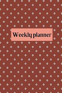 Weekly planner: Weekly Organizer Book for Activities, Daily planner, 8.5x11 size