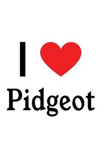 I Love Pidgeot: Pidgeot Designer Notebook